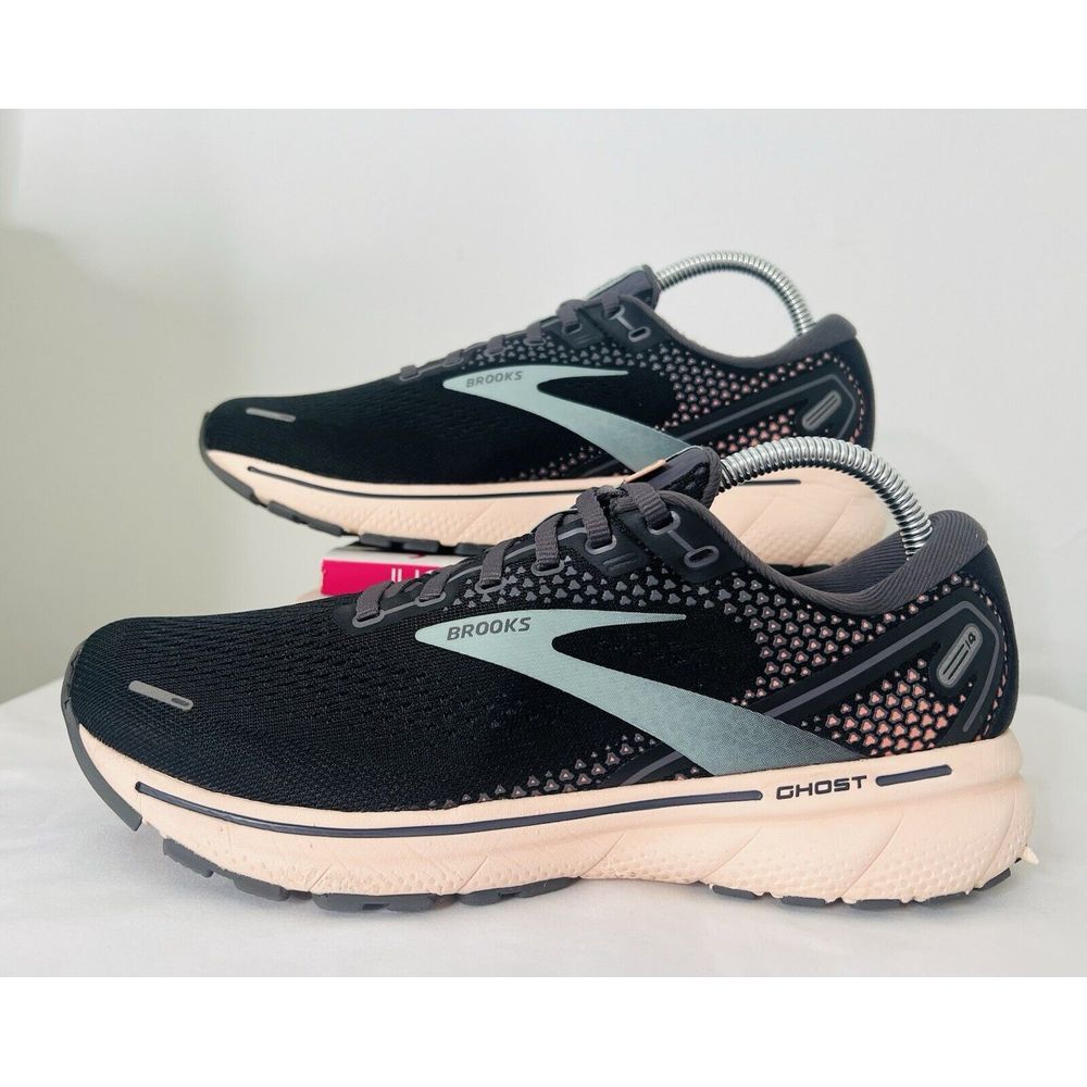 Brooks Black and Gray Athletic Shoes